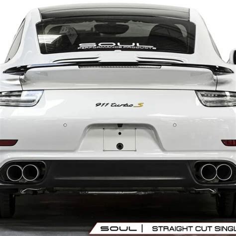 Soul Performance Sport X Pipe Exhaust System With Satin Tips For