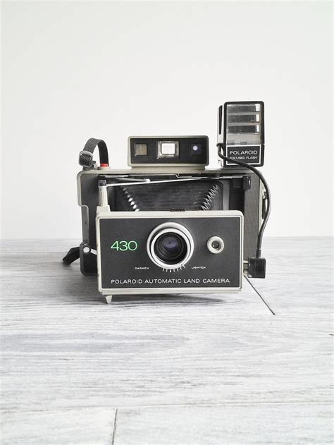 Vintage S Polaroid Automatic Land Camera With Etsy Retro