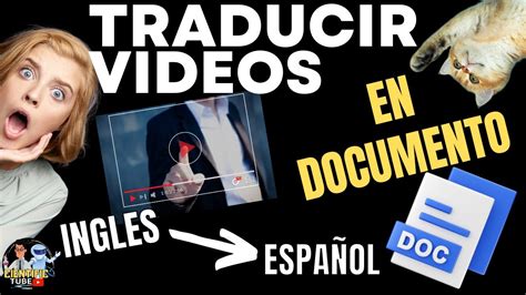 Como Traducir Videos De Ingles A Espa Ol En Documento Super Facil