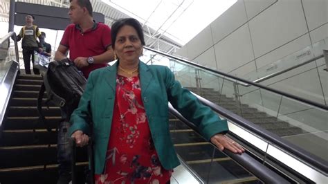 Aruna Hari Sharma After Pass Control Reached Baggage Claim Area