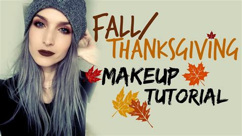 Fall Thanksgiving Makeup Tutorial YouTube