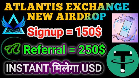 Atlantis Exchange Airdropsignup Refer Atlantis Exchange