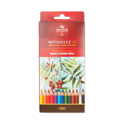 Koh I Noor Aquarelle Coloured Pencils Mondeluz Pcs Manumi Eu