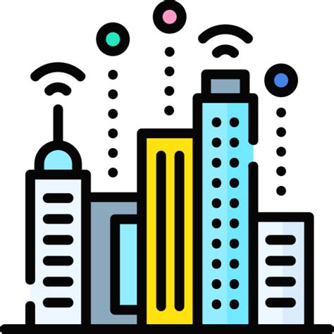 Smart City Special Lineal Color Icon