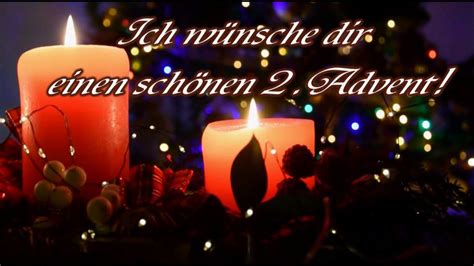 Adventsgrüße Liebe Grüße zum 2 Advent Kleiner Gruß zum Zweiten