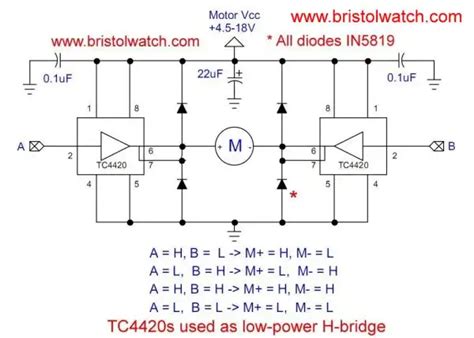 TC4420 MOSFET Driver Various Circuits