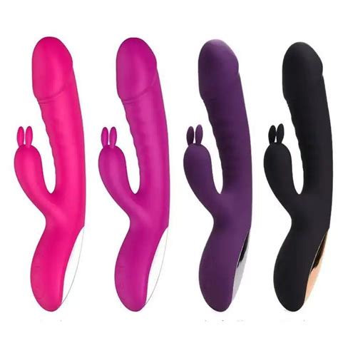 USB Rechargeable Speed Heating Rabbit Vibrator G Spot Body Massage For Women Sex Toy And Dildo