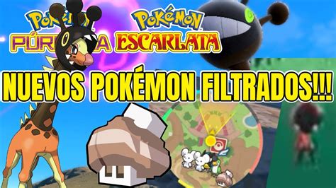 NUEVOS POKÉMON FILTRADOS EN EL TRAILER POKÉMON ESCARLATA Y PÚRPURA