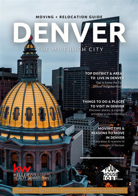 Your Ultimate Denver Relocation Guide By Your House To Be By Ryanrose