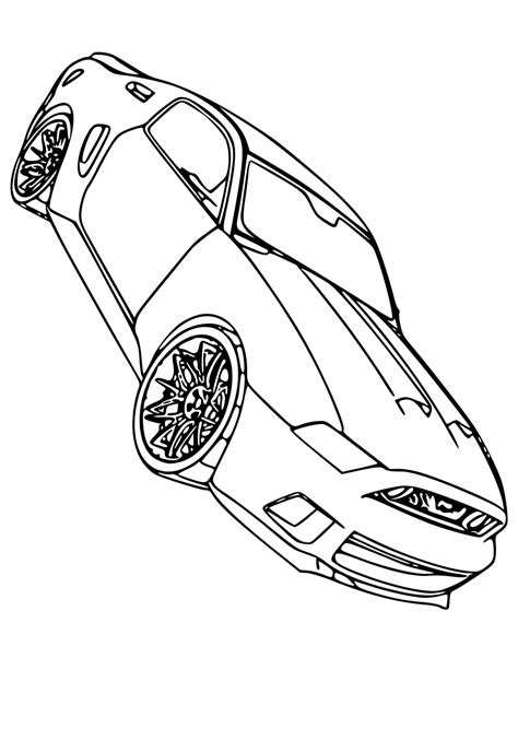 Free Printable Mustang Easy Coloring Page For Adults And Kids