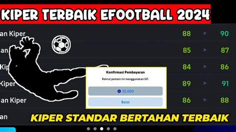 Kiper Bertahan Terbaik Efootball Racikan Gk Standar Terbaik Pes