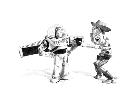 TOY STORY Pencil Drawing - Etsy UK