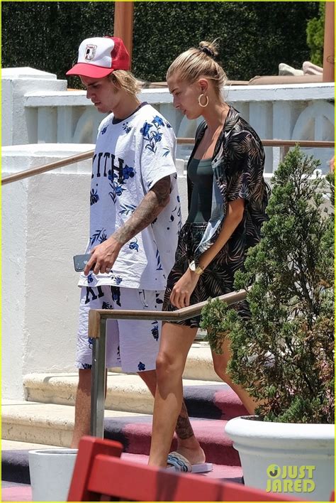 Justin Bieber Shows Off Tattooed Torso On Vacation With Fiancee Hailey Baldwin Photo 4114522