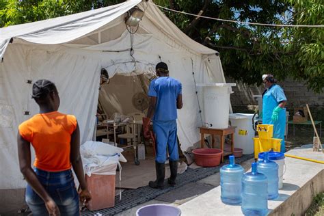 Haïti Msf Participe à La Réponse Au Choléra En Collaboration Avec Les Autorités Doctors