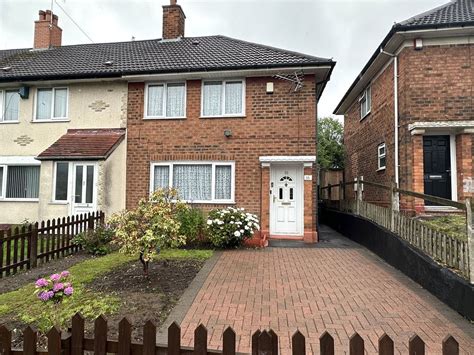 3 Bed End Terrace House For Sale In Plowden Road Birmingham West