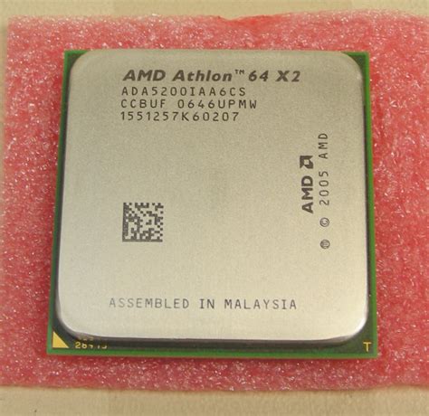 AMD Athlon 64 X2 5200 2 6GHz ADA5200IAA6CS SOCKET AM2 Athlon 売買された