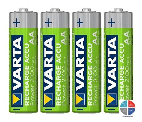 Pile Rechargeable Hr6 1 2v 2100mah Varta X4