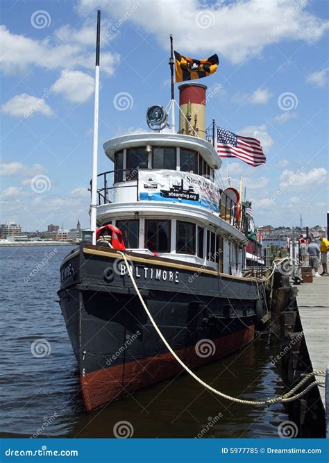 Vintage Steam Tugboat Editorial Image Image 5977785