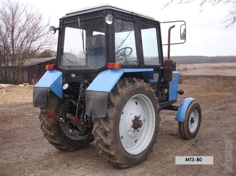 Technical Specifications And Data For Belarus Mtz Tractor