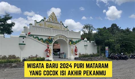 Inilah Wisata Baru Puri Mataram Jogja Dari Taman Bunga Hingga