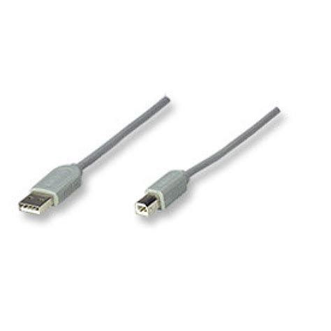 CABLE USB MANHATTAN 317863 A B 3 0M GRIS Bigcom