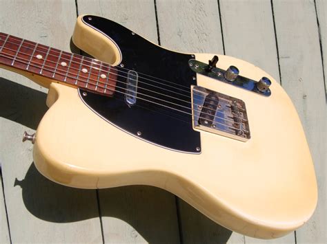 1978 Fender Telecaster Top And Side View Joe The Guitarman