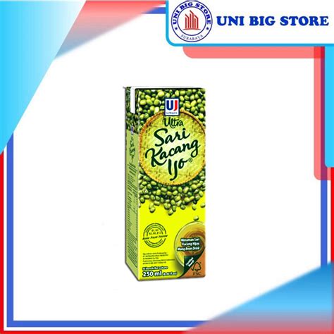 Jual Ultra Sari Kacang Ijo Minuman Kacang Hijau Ml Shopee Indonesia