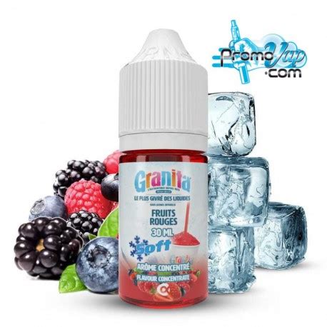 Tropical bleu 30ml Arôme concentré SOFT GRANITA ALFALIQUID version