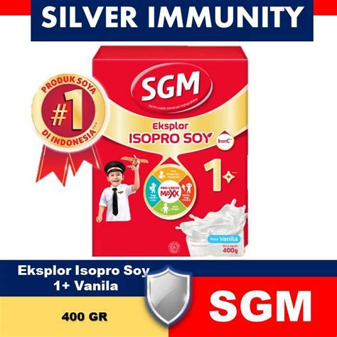 Jual SGM Eksplor ISOPRO SOY SOYA 1 Vanilla Vanila Susu Pertumbuhan