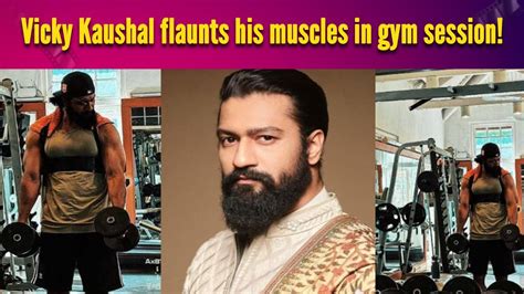 Vicky Kaushal Undergoes Intense Training For Chhaava Flaunts His