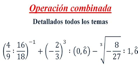 Operaciones Con N Meros Racionales