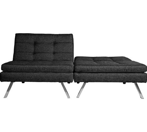 Buy Hygena Duo 2 Seater Clic Clac Sofa Bed Charcoal At Uk