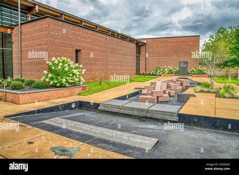 The Courtyard Of The Corinth Civil War Interpretive Center Part Of