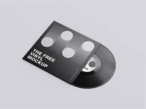 Free vinyl mockup - Mockups Design