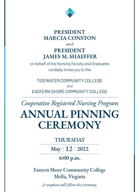 RN Pinning Ceremony | Eastern Shore Community College