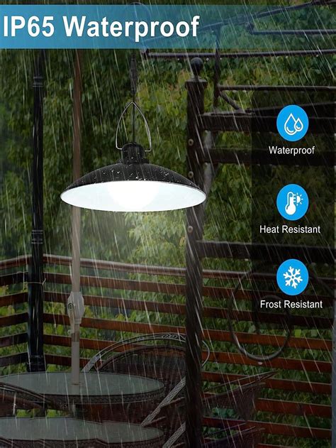 Solar Pendant Lights Solar Lights Outdoor Ip65 Waterproof Solar Powered Shed Light Bright And