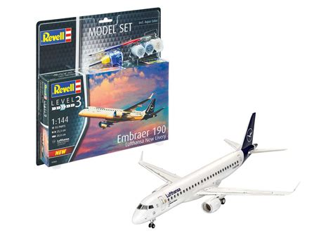 Revell 1 144 Embraer 190 Lufthansa New Livery 3883