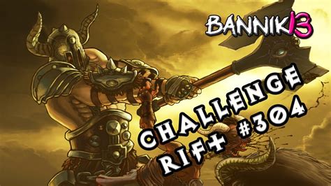 DIABLO 3 Challenge Rift 304 Barbarian Wrath Of The Wastes Whirlwind