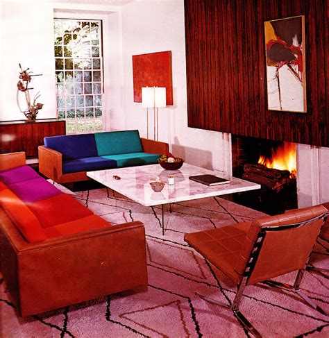 1960s Interior Décor The Decade Of Psychedelia Gave Rise To Inventive