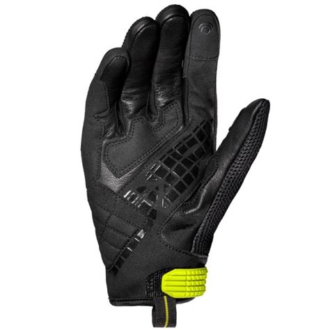 Gants Spidi G Carbon Noir Jaune Fluo