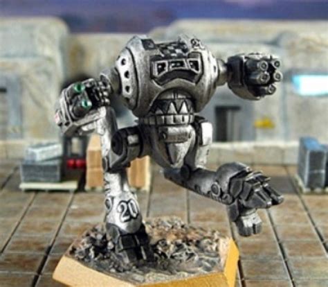 Battletech Miniatures Silver Fox Mech Solaris Vii