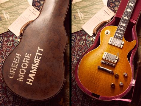 Gibson Lanza La Kirk Hammett Greeny R Plica De La Guitarra Que