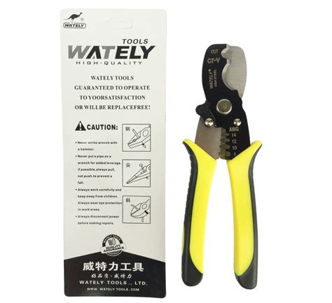 Cable Cutter With Stripper Wately