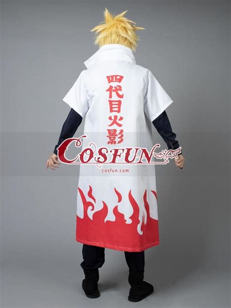 The Fourth Hokage Namikaze Minato Cosplay Costumes Cape cp02567 ...