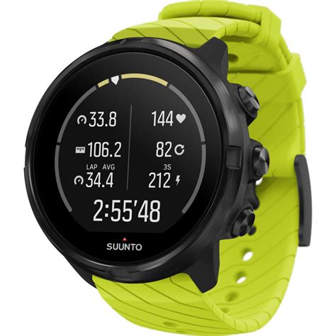 Спортен часовник Suunto 9 G1, Без барометър, Unisex, Черен - eMAG.bg