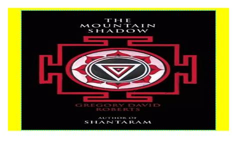 The Mountain Shadow Pdf Ppt