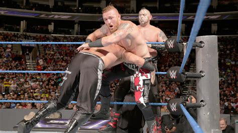 Heath Slater And Rhyno Vs The Ascension SmackDown Tag Team Title