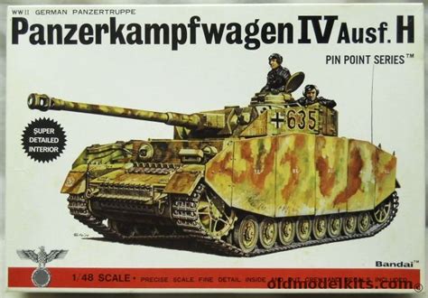 Bandai 1 48 Panzerkampfwagen Panzer IV Ausf H Sd Kfz 161 2 8270