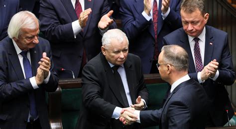 Wybory prezydenckie w Polsce Jarosław Kaczyński szuka Andrzeja Dudy