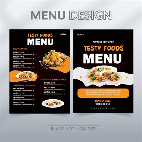 Premium Vector Food Menu Template And Vector Design